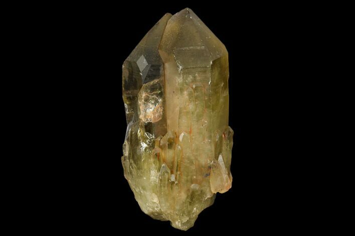 Smoky, Yellow Quartz Crystal (Heat Treated) - Madagascar #174625